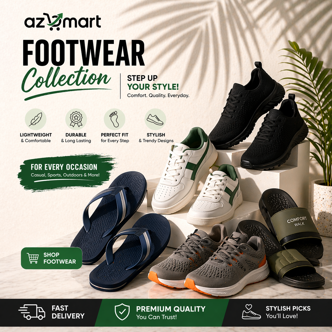 Comfortable & Stylish Footwear